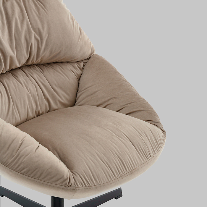 Кресло Оррелл мокка Stool Group QH-8347KT HLR-8 brown