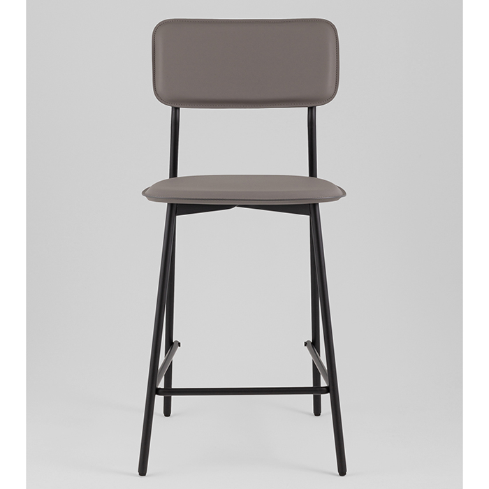 Стул барный Mikkie серый Stool Group HPB-2317 HAB1-10