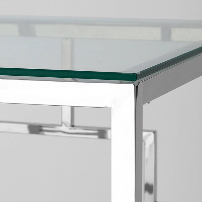 Журнальный столик D55 Бруклин стекло Stool Group EET-013