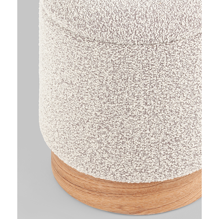 Пуф с ящиком Холли XS букле бежевый Stool Group 21B810BCB-S BCB-2
