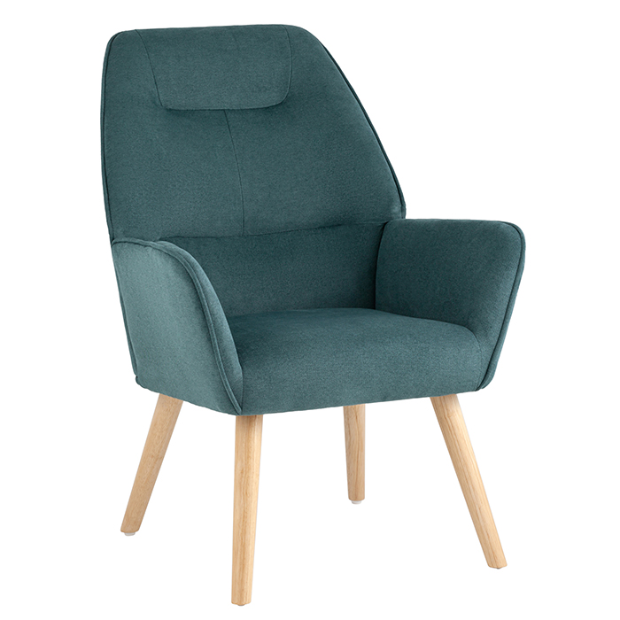 Кресло Стерн тёмно-бирюзовый Stool Group QH-8857SKP 263-8 green