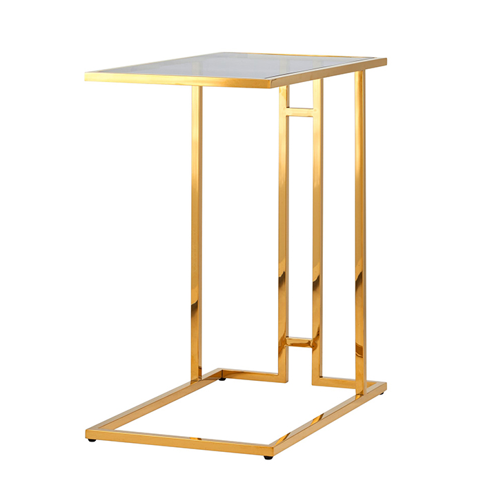 Журнальный столик 50х32 Бостон стекло Stool Group EET-061-TG-SK