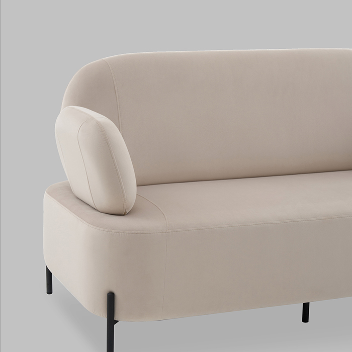 Диван Кэнди велюр бежевый Stool Group vd-dv-candy-b02