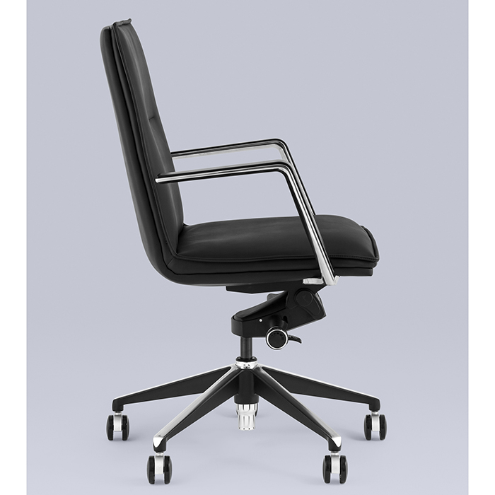 Кресло офисное TopChairs Arrow чёрный Stool Group A335-A 270-01