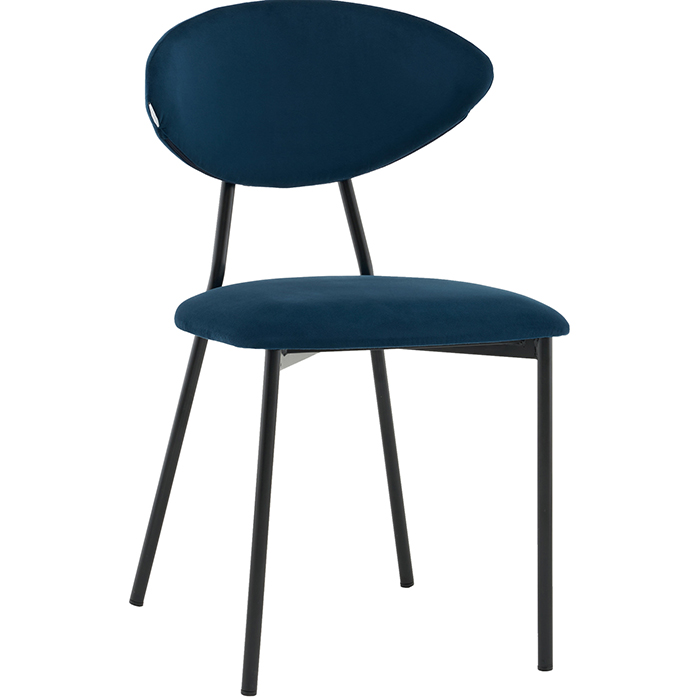 Стул Квинси велюр синий Stool Group vd-kvinsy-b29