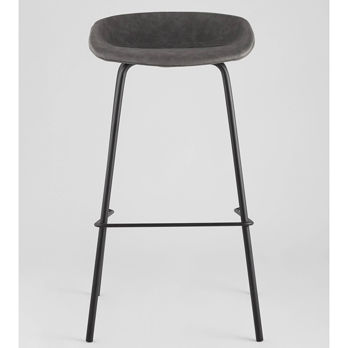 Стул барный Турин серый экокожа Stool Group 8319TB GREY