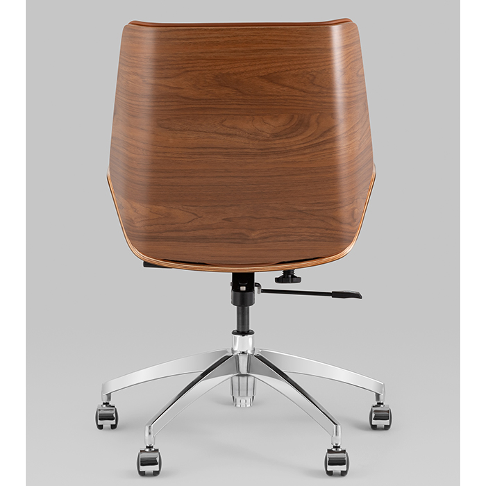 Кресло офисное TopChairs Crown коричневый Stool Group A312-A 8383-14 walnut back