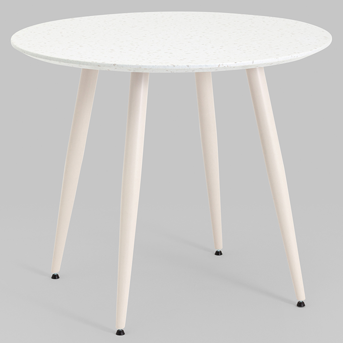 Стол круглый Nymphaea D90 терраццо Stool Group F-1715-1 TER3860-1