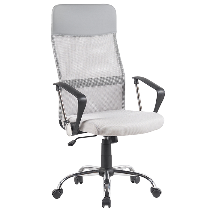 Кресло офисное TopChairs Benefit серый Stool Group D-200 grey NC