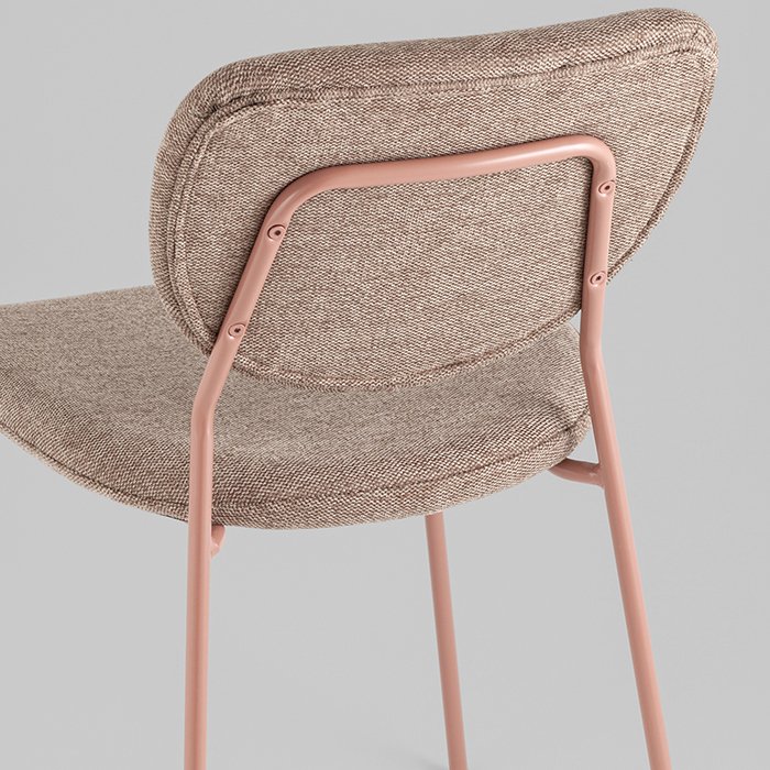 Стул Gigi коричневый Stool Group DRC-9155 URL57-3 Red-1