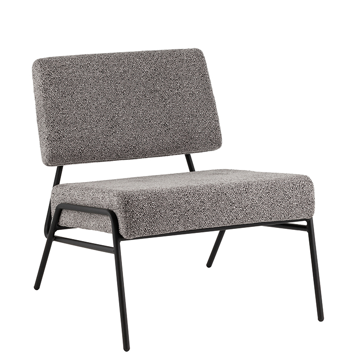 Кресло Теллинг шенилл серый Stool Group LV-116-M84-01