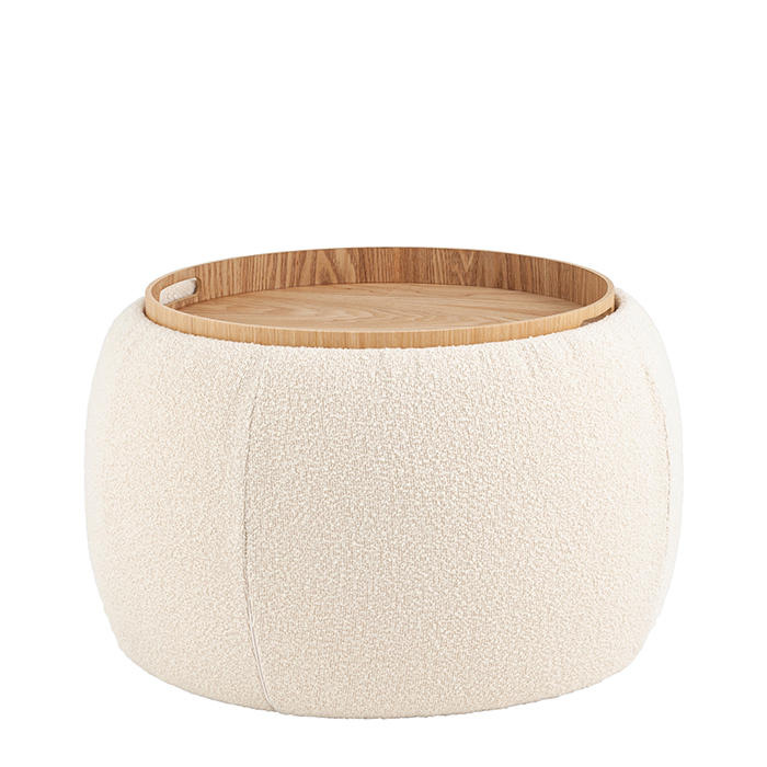 Пуф-трансформер Люкке с крышкой бежевый Stool Group 20B608BCB-1A