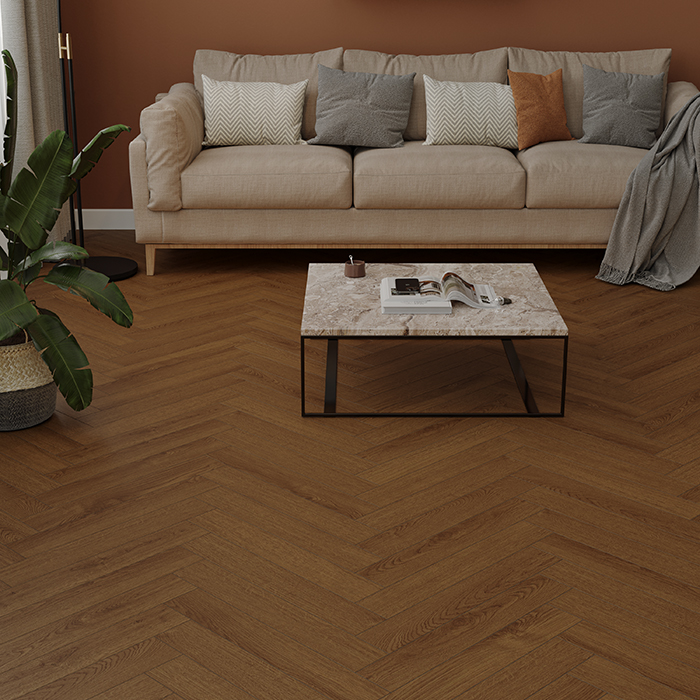 Ламинат Дуб Этна Herringbone Elegant 10 Norland LF306-20