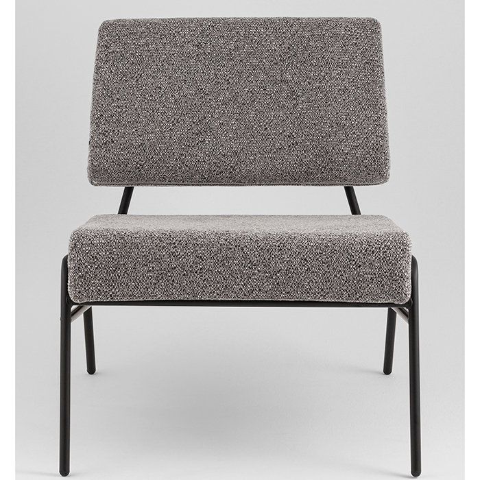 Кресло Теллинг шенилл серый Stool Group LV-116-M84-01