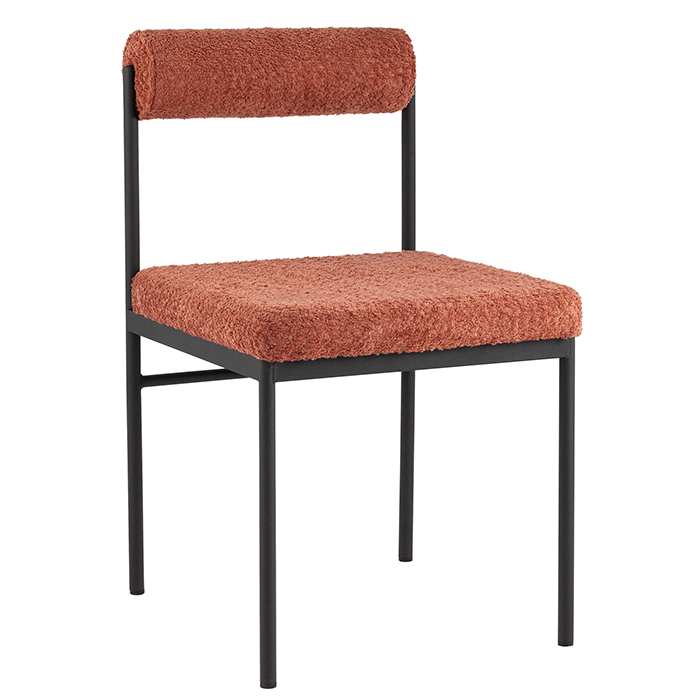 Стул Балла букле коралловый Stool Group vd-balla-cm63