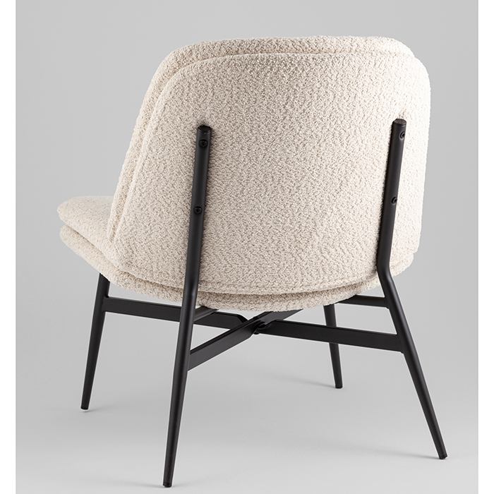 Кресло-лаунж Tail кремовый Stool Group DM5052-1 BMG857-3 cream