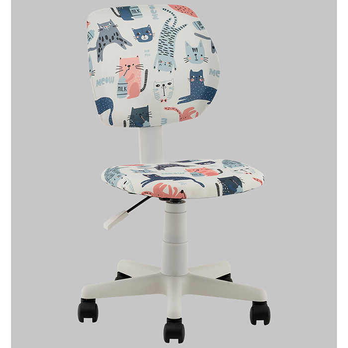 Кресло компьютерное детское Лоло Cats Stool Group 5256D-W Cats