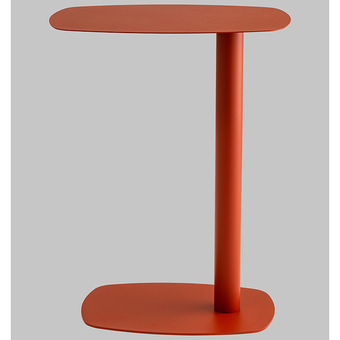 Журнальный столик Eanna S металл красный Stool Group MT-190S DB-008