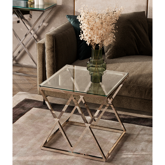 Журнальный стол D55 Инсигния стекло Stool Group EET-026