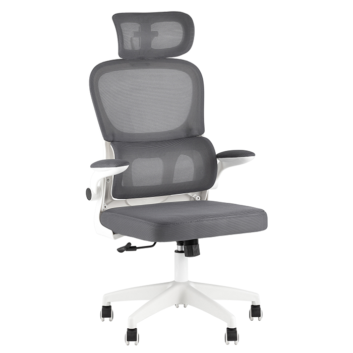 Кресло офисное TopChairs Core Expert серый Stool Group OUE-2529W grey