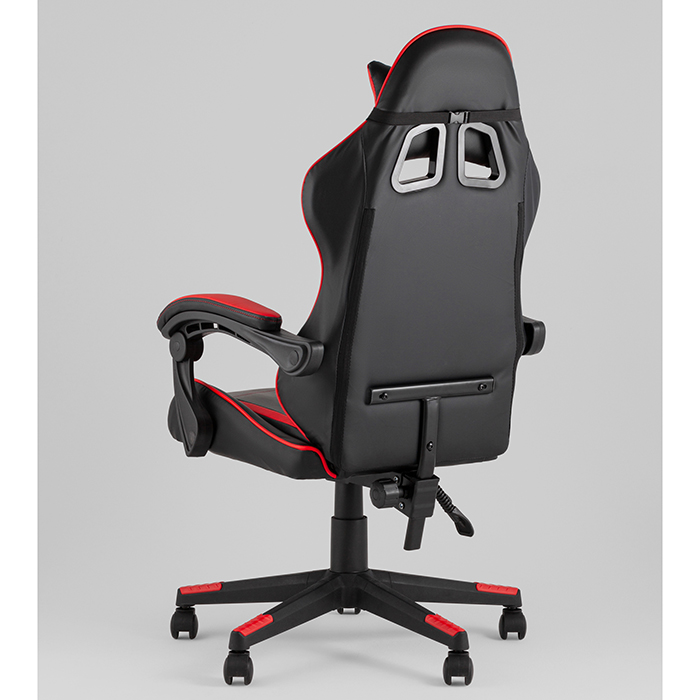 Кресло игровое TopChairs Shadow чёрно-красный Stool Group GF-8079 black+red