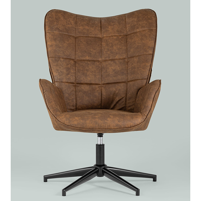 Кресло вращающееся Ирис коричневый Stool Group IRIS BROWN