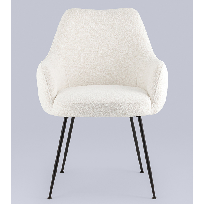 Кресло Floret белый Stool Group DR-20170C-A VTRUBY-1