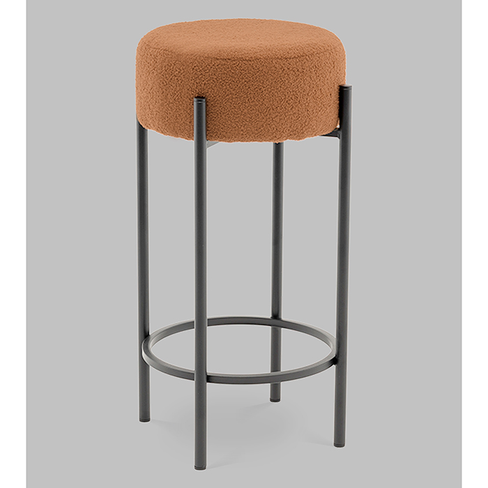 Стул барный Беккет букле терракотовый Stool Group SSP 135-86044