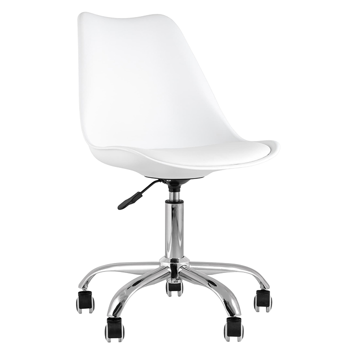 Стул Blok SN пластиковый белый Stool Group BML-053-D3 White