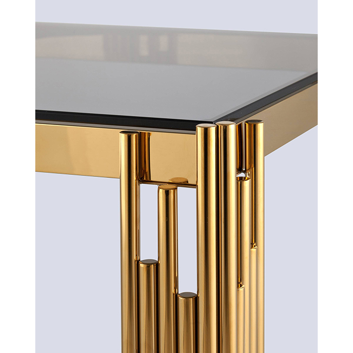 Журнальный столик D55 Гэтсби стекло Stool Group EET-027-TG-1