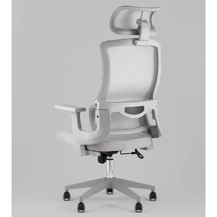 Кресло офисное TopChairs Vantage серый Stool Group WH-978AG grey