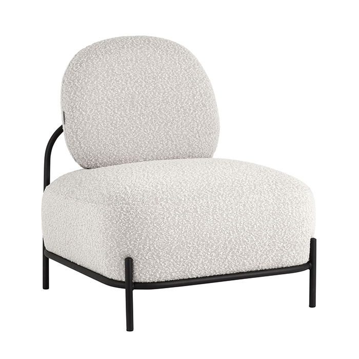 Кресло Стоун букле молочный Stool Group vd-stone-milk