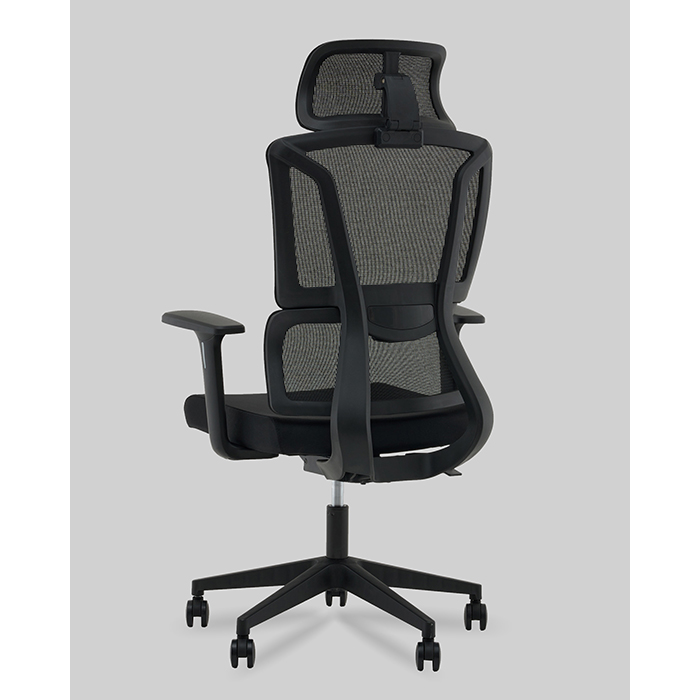 Кресло офисное TopChairs Forward чёрный Stool Group WH-1288 black