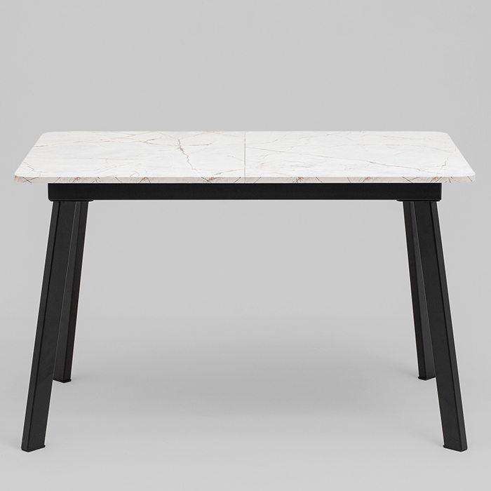 Стол Batu New 120-160 D80 Азул оникс подстолье черное Stool Group AV 1209/1-1200/800-C509-9005