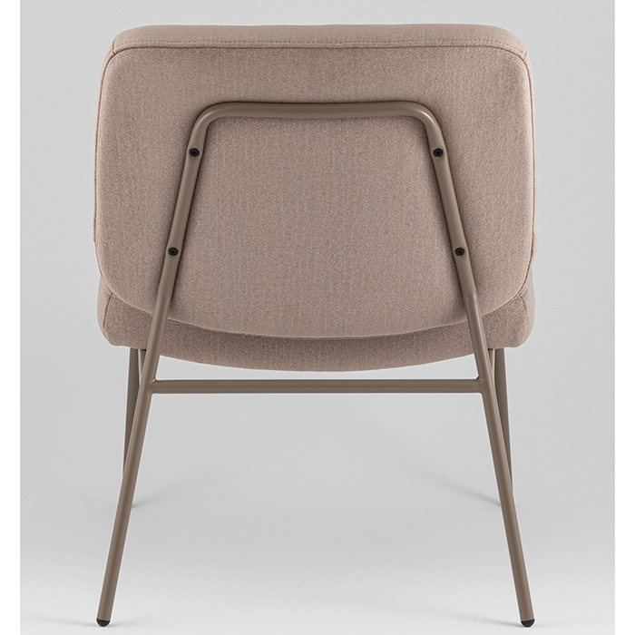 Кресло Эбигейл велюр бежевый каркас бежево-серый Stool Group LV-120-E31-7006