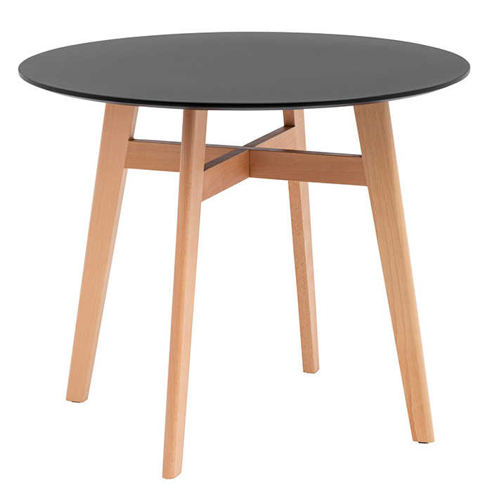 Стол Target Circle D90 чёрный Stool Group Z-220 black