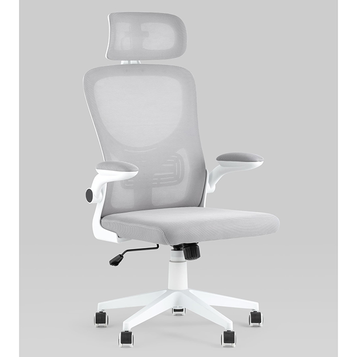 Кресло офисное TopChairs Airone белый Stool Group D-502-1 white