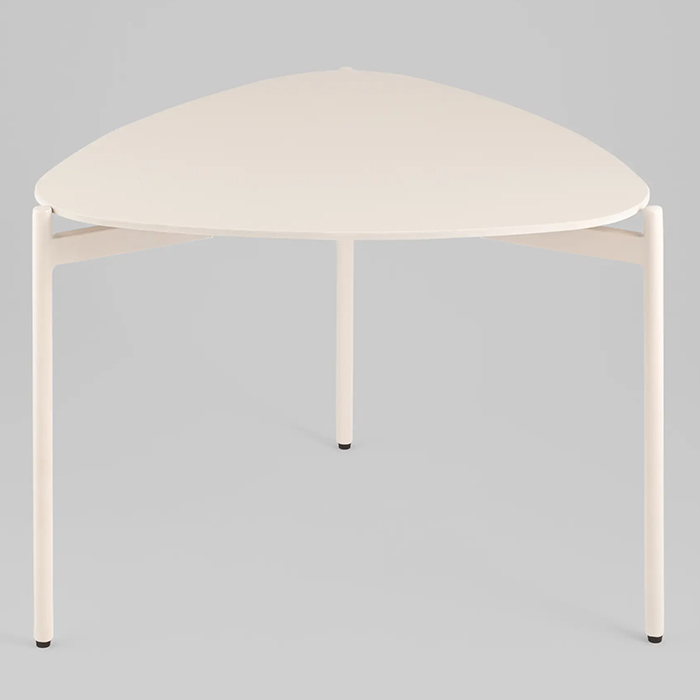 Журнальный столик Erida керамика кремовый Stool Group B-3057-1 white