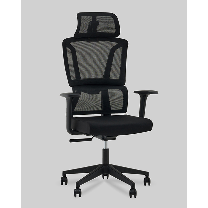 Кресло офисное TopChairs Forward чёрный Stool Group WH-1288 black