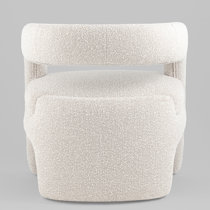 Кресло-лаунж Bones жемчужный Stool Group FDC5014 PEARL