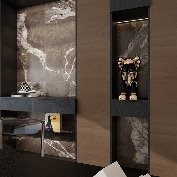 Керамогранит Kronos Brown Digital Satin NT Ceramic NTT9357SDS