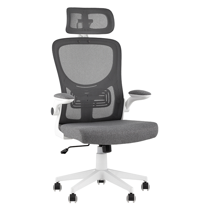 Кресло офисное TopChairs Airone серый Stool Group D-516-1 grey