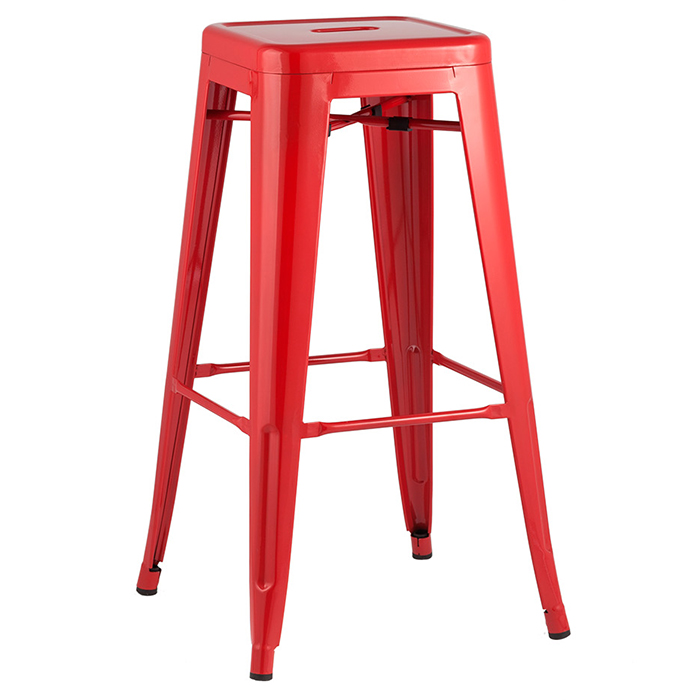 Комплект барных стульев Tolix красный (6 шт) Stool Group YD-H765 LG-03 X6
