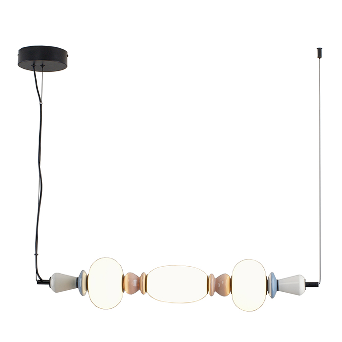 Светильник подвесной светодиодный Glaze Moderli V11701-PL