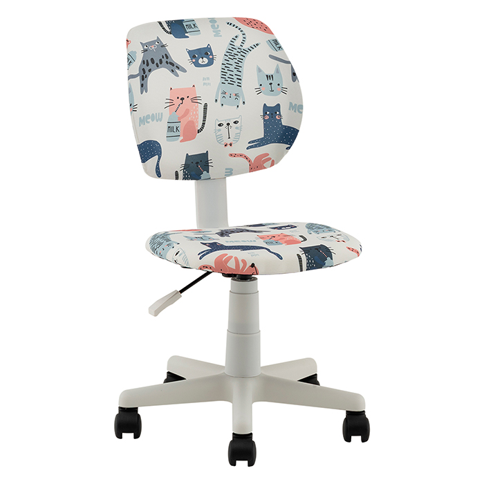 Кресло компьютерное детское Лоло Cats Stool Group 5256D-W Cats