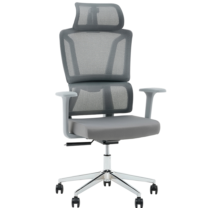 Кресло офисное TopChairs Forward серый Stool Group WH-1288G grey