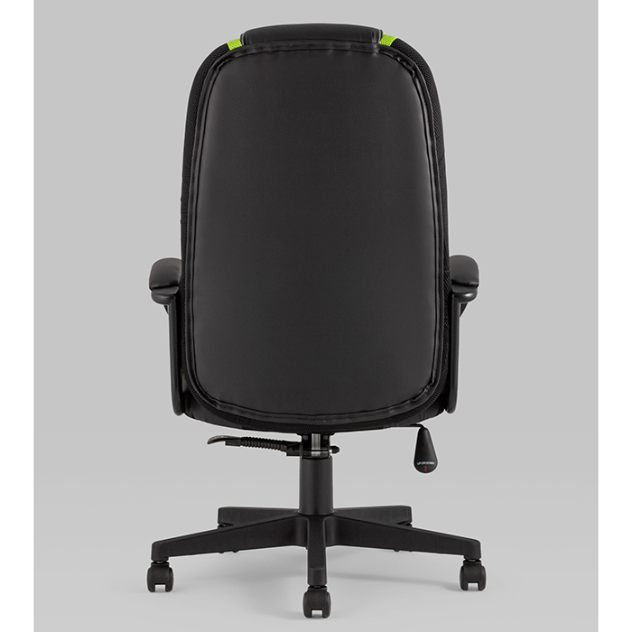 Кресло игровое TopChairs ST-Cyber 9 чёрный/зелёный Stool Group ST-CYBER 9 GREEN