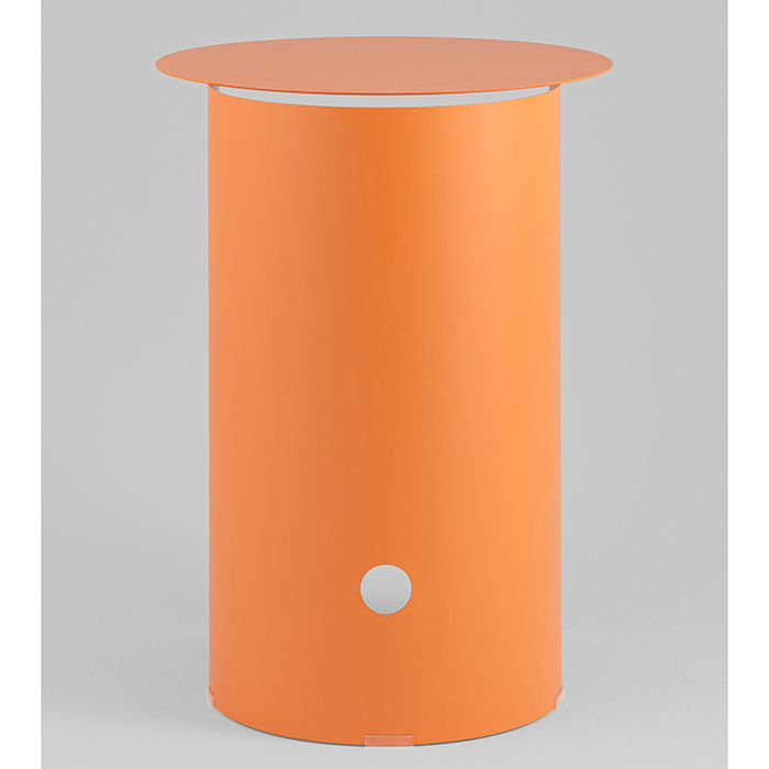 Журнальный столик Floire металл оранжевый Stool Group MT-143 DB-009