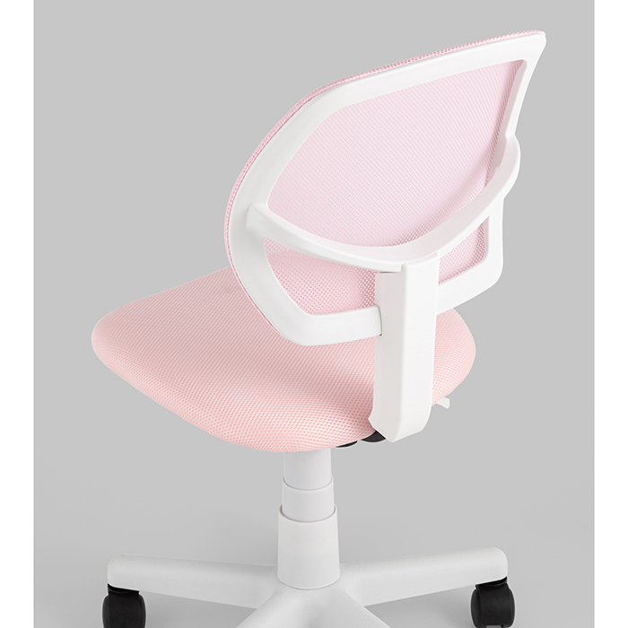 Кресло компьютерное детское Лоло розовый Stool Group 5256W mesh pink