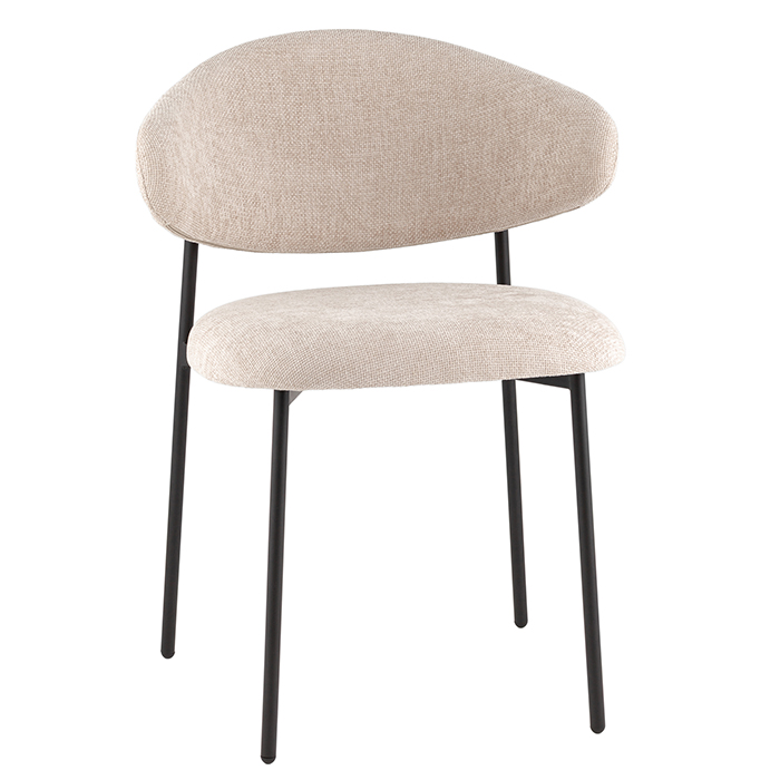 Стул Evan шенилл бежевый Stool Group LV-125-Pa222-01